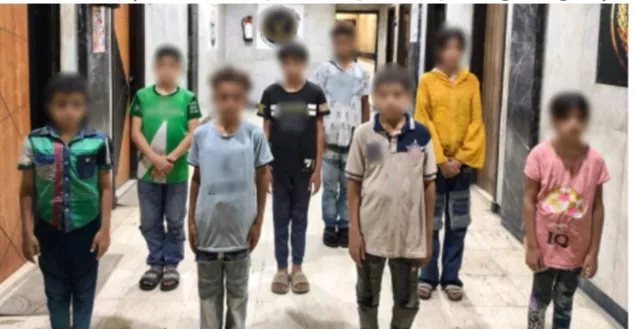 استغلال الأطفال في أعمال التسول