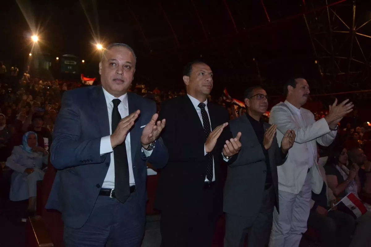 احتفالية ذكرى نصر أكتوبر على مسرح البالون