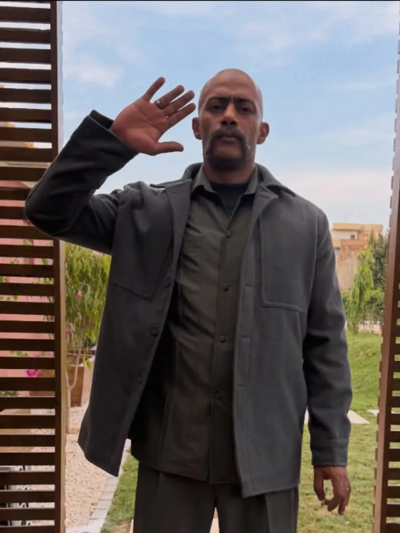 محمد رمضان من كواليس مسلسل عشماوي