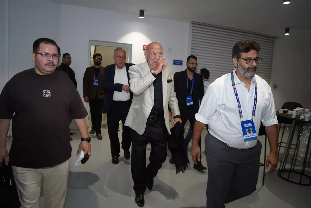 وصول عمر خيرت حفل افتتاح مهرجان الفسطاط