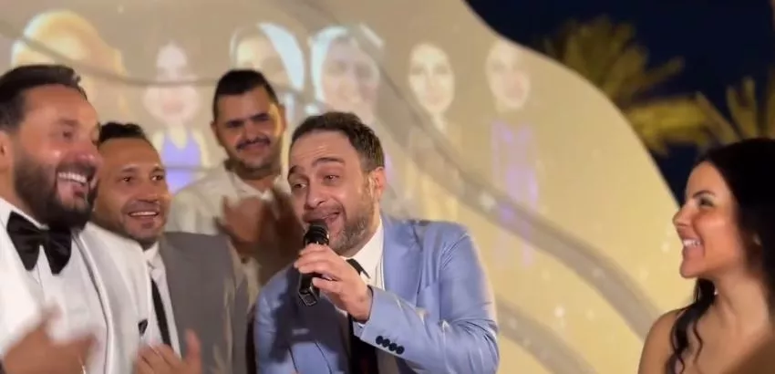 حسام حبيب يحيي حفل زفاف