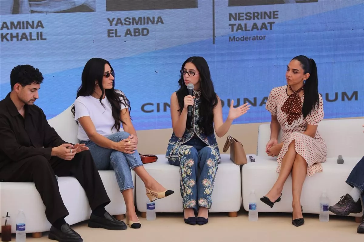 ندوة نقاشية في مهرجان الجونة السينمائي
