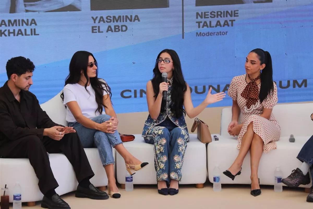 ندوة نقاشية في مهرجان الجونة السينمائي