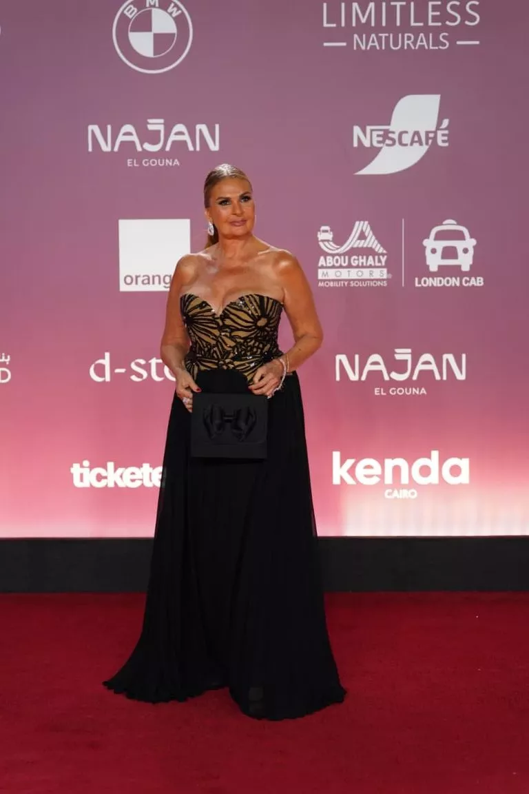 ريد كاربت حفل عمر خيرت في مهرجان الجونة