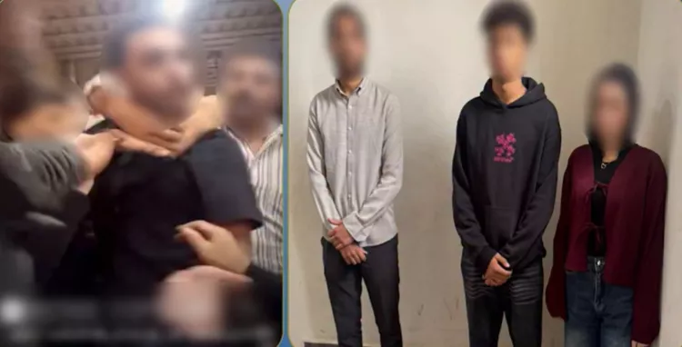 <strong>طرفي مشاجرة بين طالب وطالبة وشخص داخل محطة مترو بالقاهرة </strong>