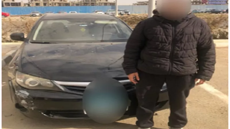 الأمن يوقف طالب طمس لوحات سيارة بالقاهرة 