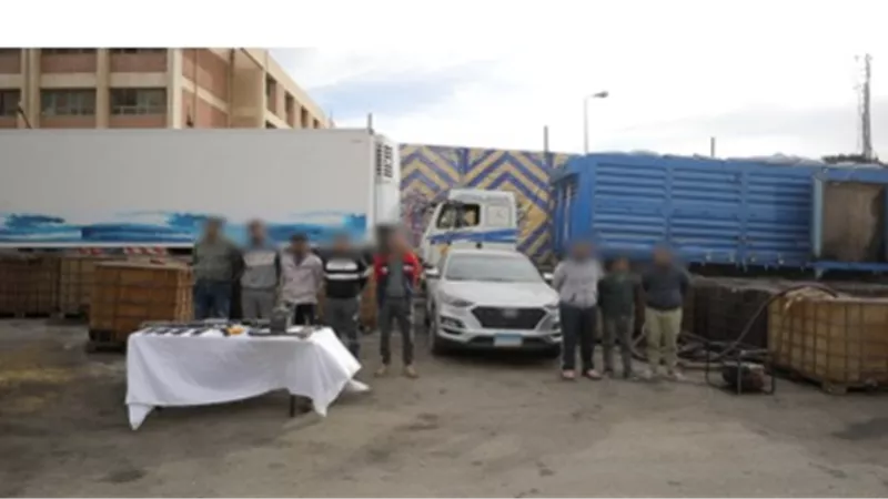الداخلية تضبط عصابة لسرقة المواد البترولية من خطوط الأنابيب بالقاهرة