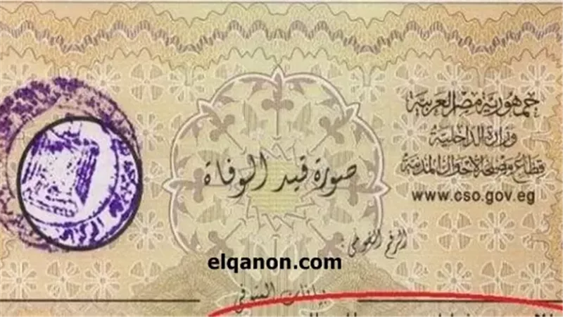  ما هي الأوراق المطلوبة لاستخراج شهادة وفاة؟.. التفاصيل خطوة بخطوة