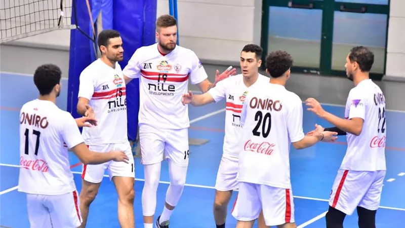 13 لاعبًا في قائمة طائرة الزمالك استعدادًا للبطولة العربية بقطر