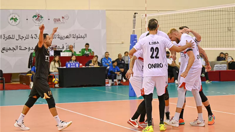 الزمالك يلتقي الجزيرة الإماراتي بربع نهائي البطولة العربية لأندية الكرة الطائرة