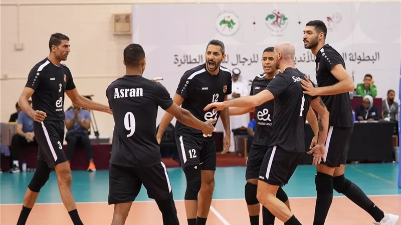 الأهلي يتجاوز السلام العماني ويصعد لنصف نهائي البطولة العربية للطائرة