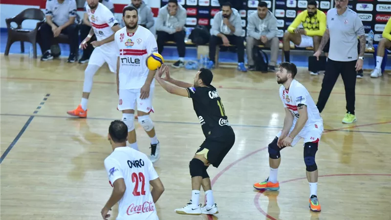 فوز الأهلي وسقوط الزمالك أبرز نتائج الجولة الثانية من دوري الكرة الطائرة 
