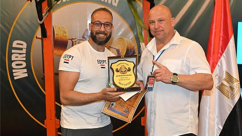 حازم محمد: لقب أفضل لاعب في كأس العالم للقوة البدنية تتويج لموسم كامل
