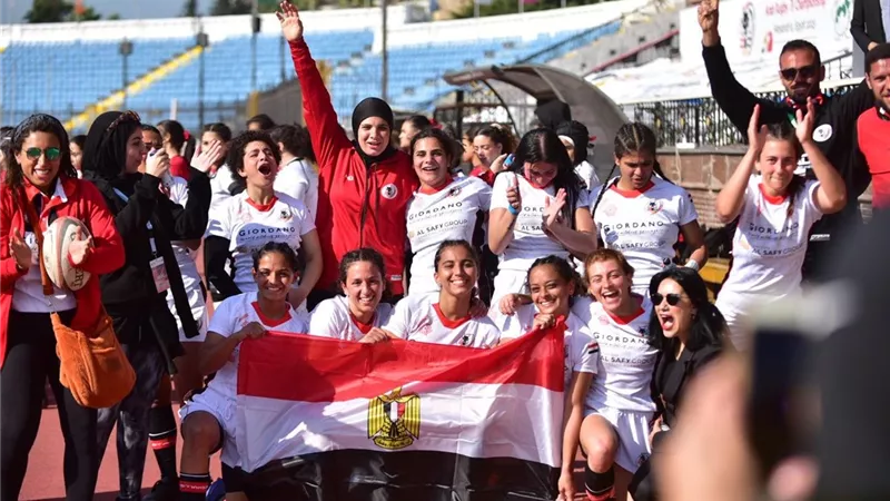 سيدات مصر للرجبي يصعدن لنهائي البطولة العربية بالإسكندرية