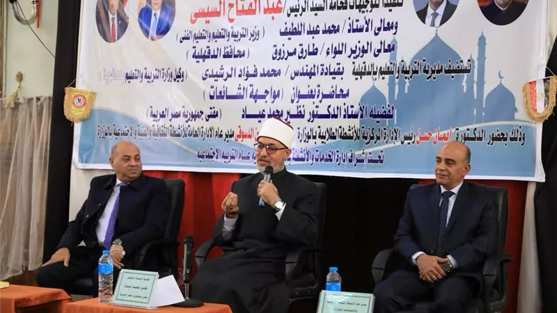 مفتي الجمهورية: الشائعات خطر يهدد استقرار المجتمعات ويجب مواجهتها بالوعي