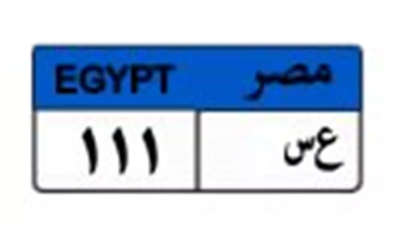 «ع س - 111».. أحدث لوحة سيارة مطروحة بالمزاد بسعر 350 ألف جنيه