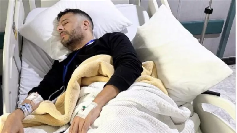ان شاءالله تقوم لأهلك وجمهورك سليم..رامي جمال يدعم حماقي بعد أزمته الصحية 