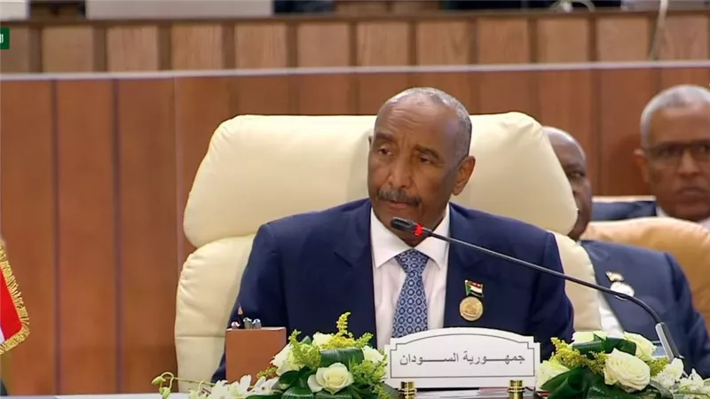 القمة العربية .. السودان يرفض  تهجير الفلسطينيين ويدعم المبادرة المصرية لإعمار غزة
