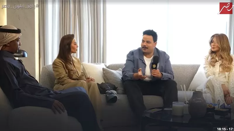 رامز يسخر من مصطفى غريب:«أنت اللى زيك نجبلوا فول حريتي».. والأخر: أنا مش خايف غير من رامز 