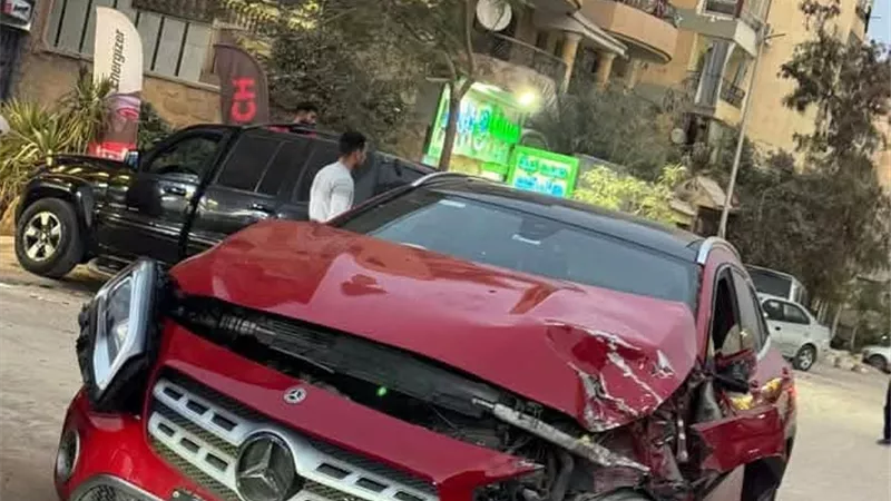 مصرع شخص و إصابة آخر فى حادث تصادم سيارتين بحدائق الأهرام 
