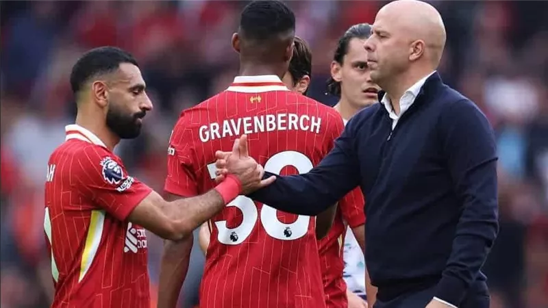 محمد صلاح: سلوت شخصية مثيرة للاهتمام ومختلفة عن يورجن كلوب