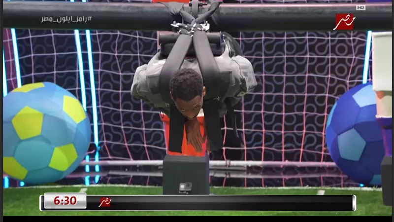 رامز جلال يسخر من لاعب الهلال محمد كنو: 