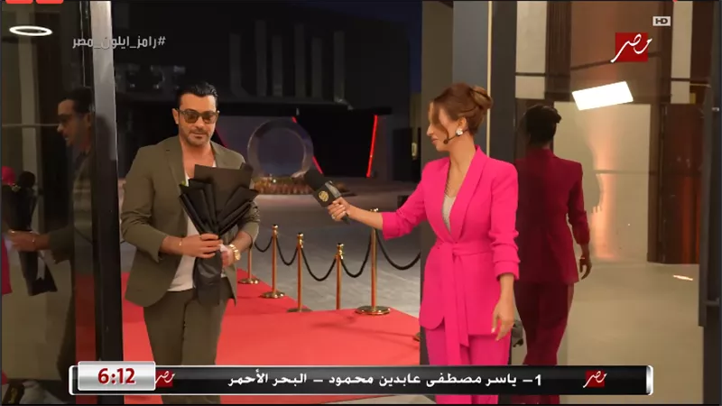 رامز جلال ساخر من محمد رجب: 