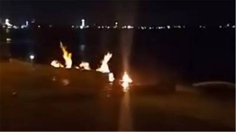 السيطرة على تسريب خط غاز أمام قرية سنبادة بمركز المحمودية في البحيرة