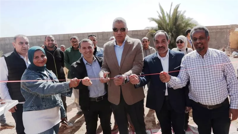 بتكلفة 35 مليون جنيه..محافظ أسوان يفتتح مشروع رافع العقاد للتغذية المستدامة لمياه الشرب 