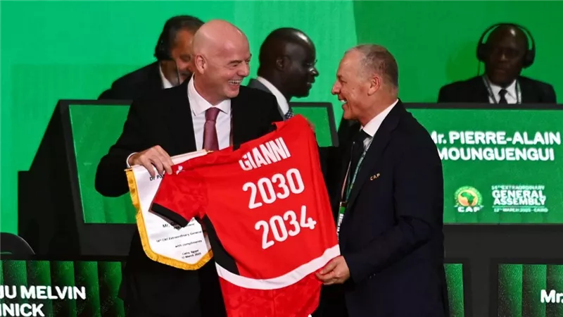 «أبو ريدة»: نطالب باستضافة مصر لإحدى مجموعات مونديال 2034