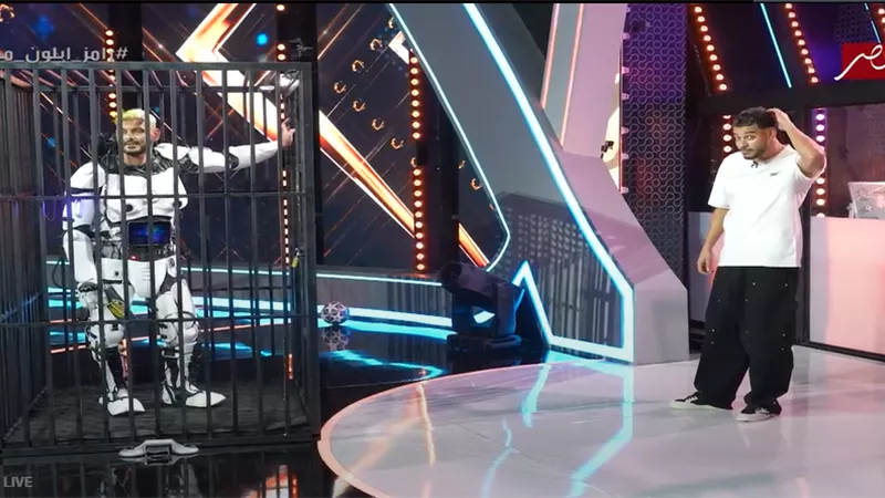 رامز جلال يسخر من دونجا: 