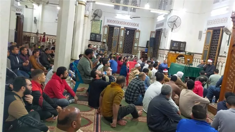 الحضارة بين فقه الإنسان والبنيان ..فى ملتقى الفكر الإسلامي  بمسجد ناصر الكبير بالفيوم