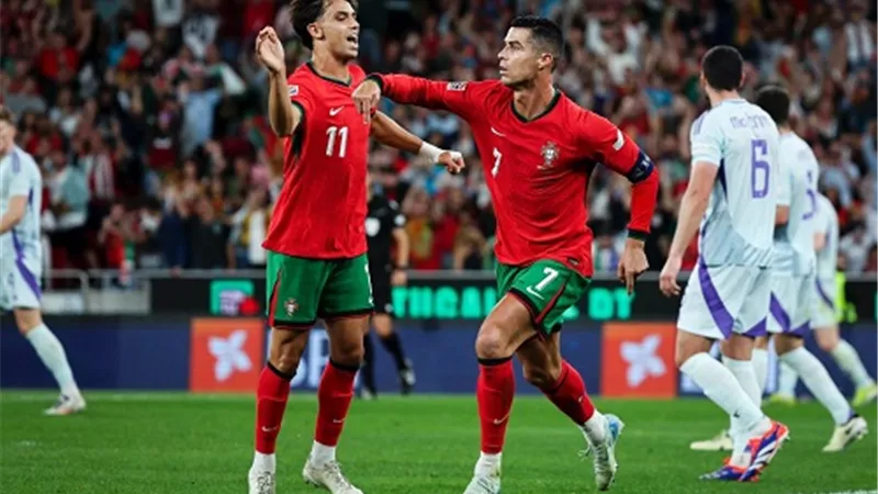 كريستيانو رونالدو يقود أحلام البرتغال في ربع نهائي الأمم الأوروبية
