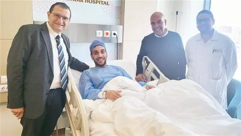 يوسف حسن يعود لتدريبات غزل المحلة بعد 3 شهور من جراحة أكيليس