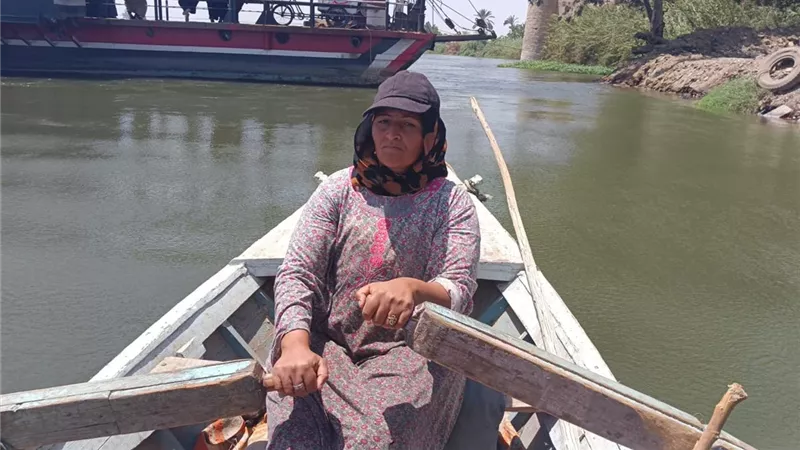 أشهر صيادة بالمنوفية: حياتي كلها في البحر عشان 5 كيلو سمك وبناشد السيدة انتصار السيسي بتوفير مصدر رزق ثابت