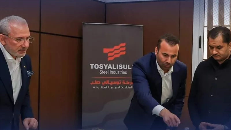 صدام حفتر يشرف على إنشاء أكبر مصنع للحديد المختزل في العالم ببنغازي