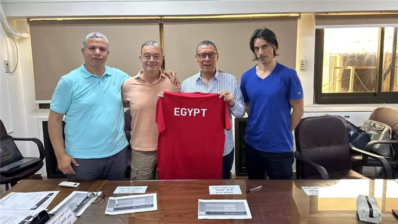 مؤتمر صحفي لاتحاد الطائرة لتقديم الجهاز الفني الجديد لمنتخب الرجال