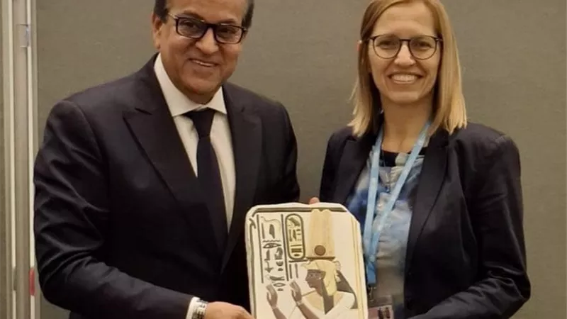 وزير الصحة يلتقي نظيره السلوفيني لبحث التعاون في العديد من المجالات الطبية