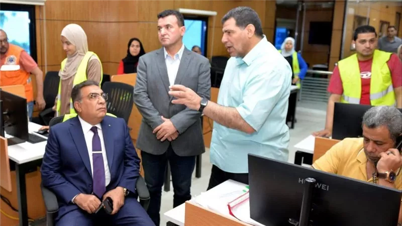 لمتابعة منظومة التصالح.. محافظ الدقهلية يتفقد الإدارة العامة لنظم المعلومات 
