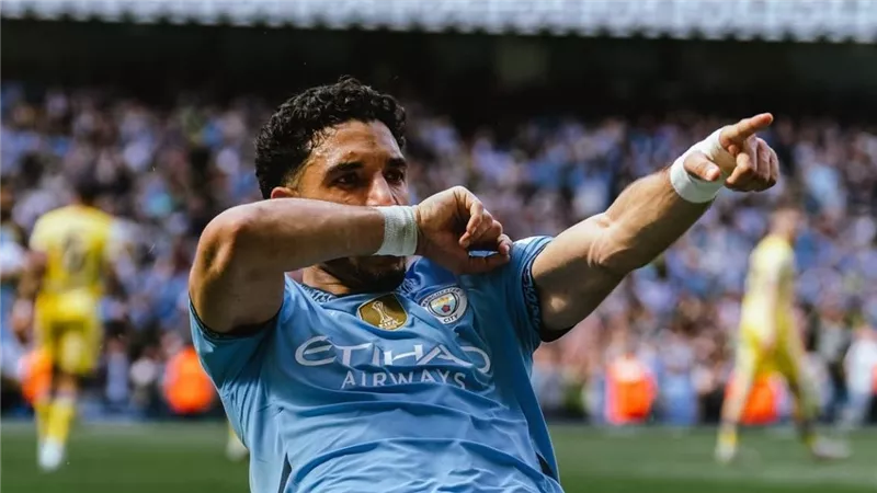 مرموش يفتتح التسجيل لـ مانشستر سيتي أمام بورنموث في ليلة وداع دي بروين