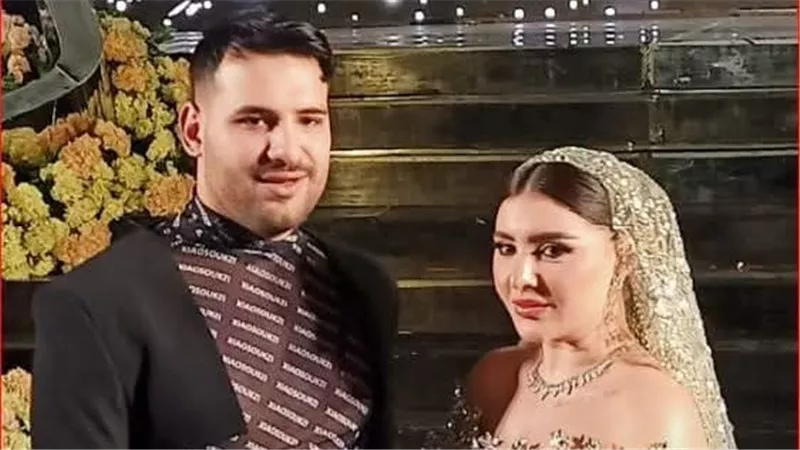 بالرقص والغناء .. مطرب المهرجانات يشعل حفل زفافه على يارا تامر ( فيديو)