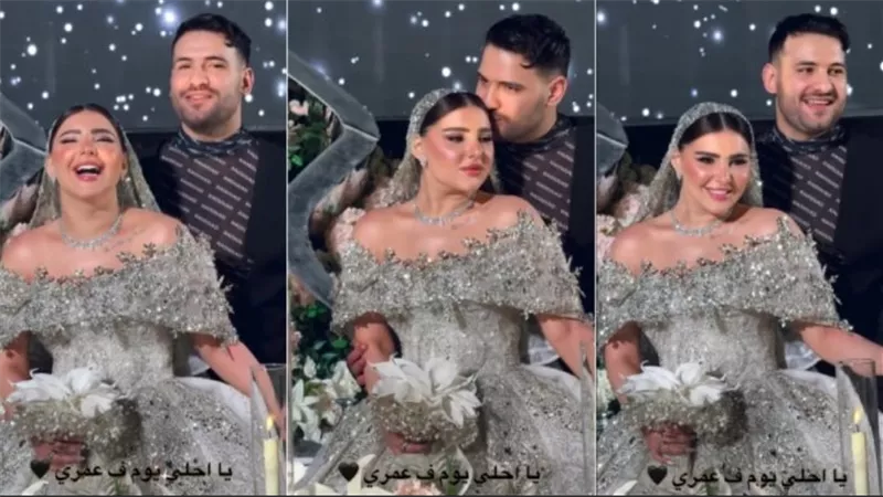 تفاصيل فستان زفاف يارا تامر من سامو هجرس: 