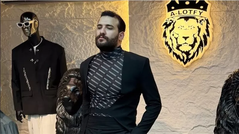 مصمم بدلة زفاف مسلم لـ