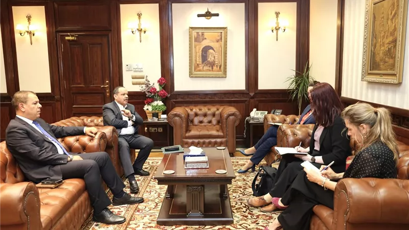 جهاز المشروعات يتعاون مع وكالة التعاون التنموي بلاتفيا للنهوض بالقطاع