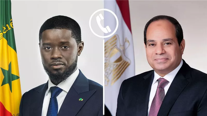 الرئيس السيسي يبحث مع نظيره السنغالي تعزيز العلاقات ومواجهة التحديات الإقليمية