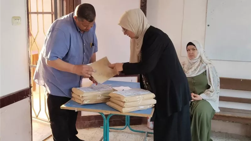من غرفة العمليات.. وصول أوراق أسئلة امتحانات نهاية العام لمدارس دمياط