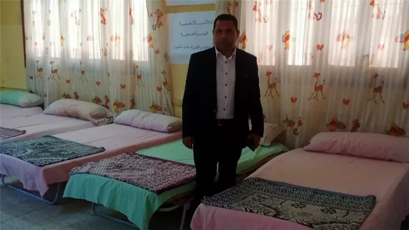 تجهيز 18 استراحة للمعلمين ومراقبين امتحانات الدبلومات الفنية بالفيوم |صور