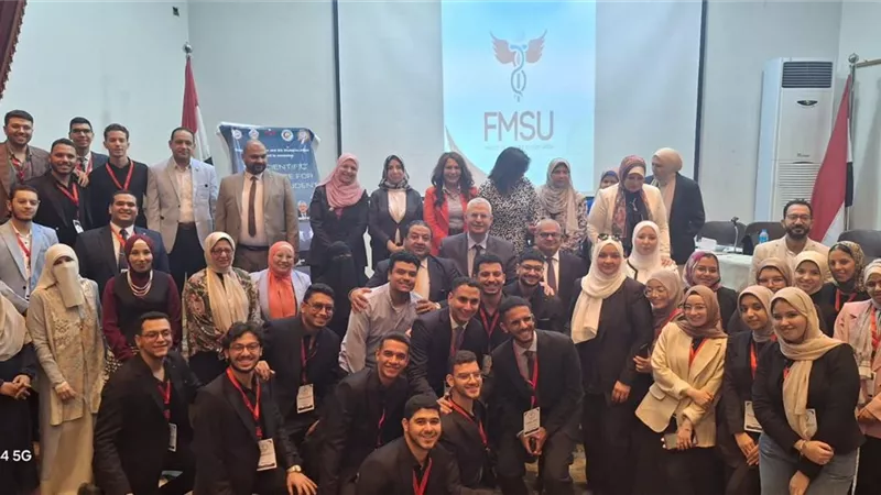 طب بني سويف تنُظم المؤتمر العلمي الطلابي الأول بالتعاون مع نقابة الأطباء