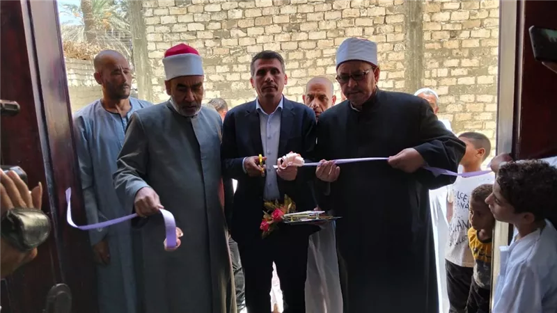 بتكلفة 2.5 مليون جنيه.. افتتاح مسجد 