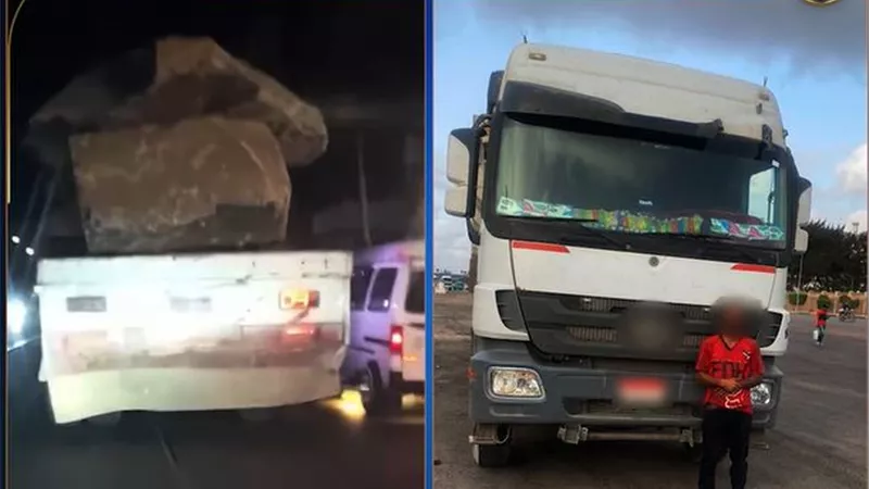 القبض على سائق « تريلا» يعرض حياة المواطنين للخطر بالإسكندرية 